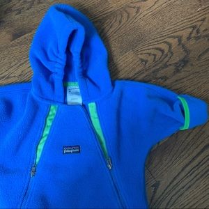 Patagonia Baby Fleece Bunting Size 0-3 Mo